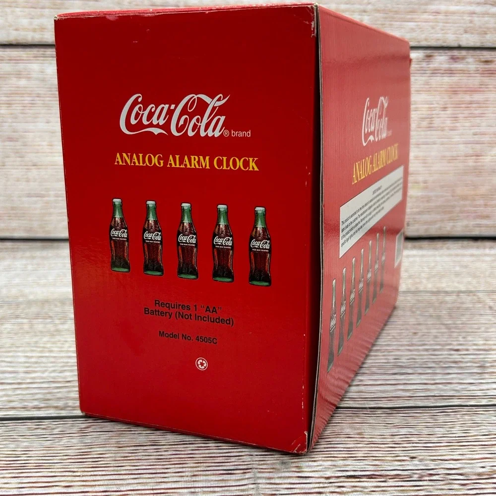 Coca-Cola Delivery Truck Circa 1913 Analog Alarm Clock‎ 4505C Vintage 1996 NIB